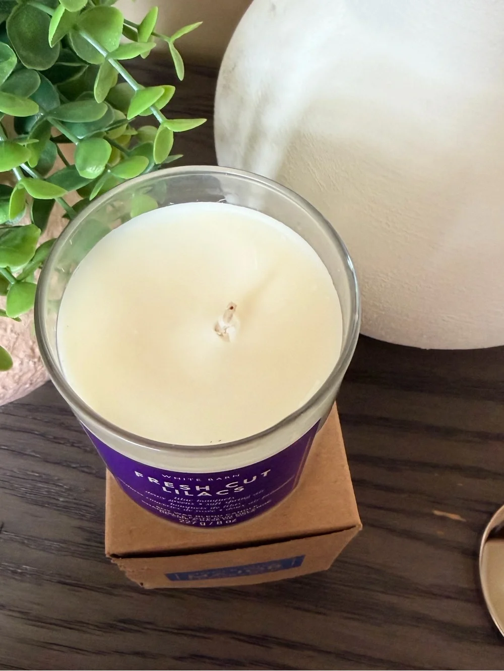 BATH & BODY WORKS ‘Fresh Cut Lilacs’ Single Wick Candle 🪻 - Picture 5 of 6